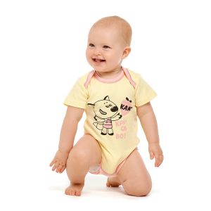 Боди МИ-МИ-МИШКИ© жёлтый