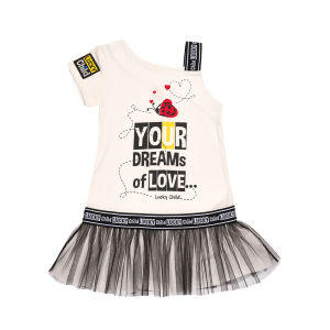 Платье Любит - не любит с бретелью Платье Любит - не любит с бретелью