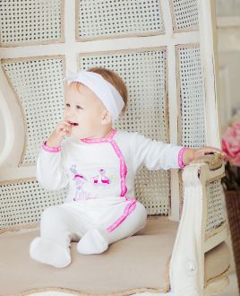 Комплект комбинезонов Маленькая садовница 2 шт.