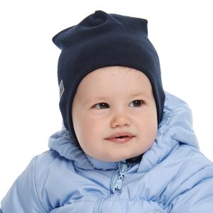 Шапка с завязками Кашкорсе серая Шапка с завязками Кашкорсе серая