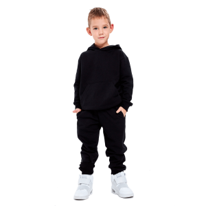 Брюки Мама знает как! черные футер