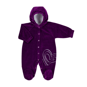 Комбинезон с капюшоном Велюр