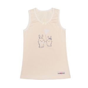 Майка Любимая девочка персиковая