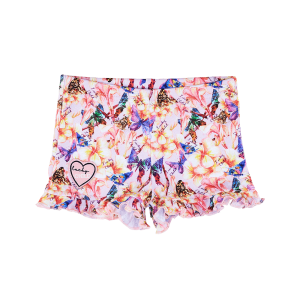 Шорты Ты и Я с принтом бабочек