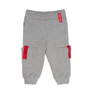 Брючки Крутой парень серые футер 