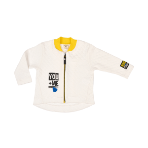 Куртка Любит - не любит молочная  Куртка Любит - не любит молочная