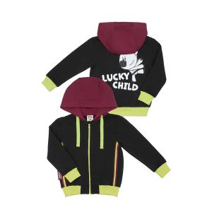 Куртка на молнии МИ-МИ-МИШКИ© серая