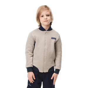 Куртка на молнии Круиз бежевая