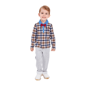 Брюки клуб малышей серые футер