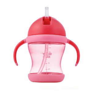 Поильник-непроливайка с трубочкой ROXY-KIDS 200 мл.