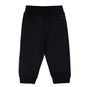 Брюки Мама знает как! черные футер