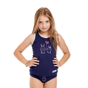 Майка Любимая девочка цветная