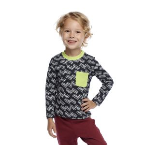 Футболка с длинным рукавом МИ-МИ-МИШКИ© цветная