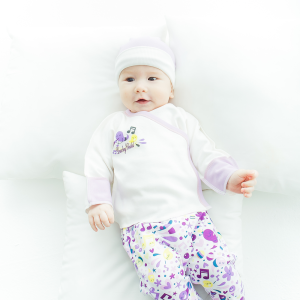 Распашонка Весёлые нотки молочная