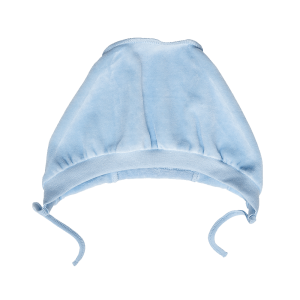 Чепчик Велюр голубой Чепчик Велюр голубой