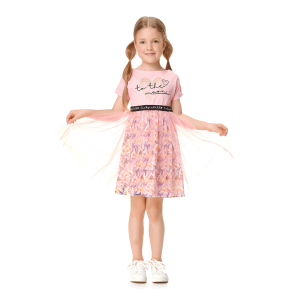 Платье Ты и Я розовое 