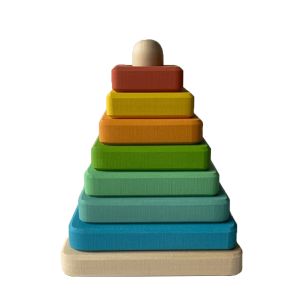 Пирамидка КоТаГрад мини квадратная лесная синяя