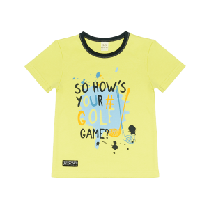 Футболка Golf game желтая Футболка Golf game желтая