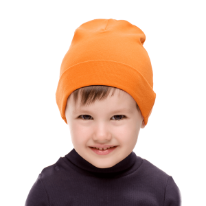 Шапка оранжевая рибана Шапка оранжевая рибана