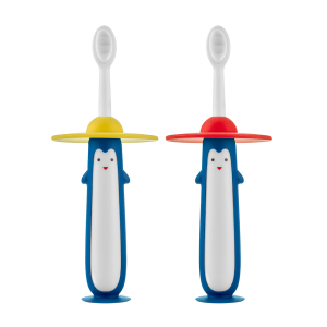 Набор зубных щёток ROXY-KIDS Пингвин, ультрамягкая