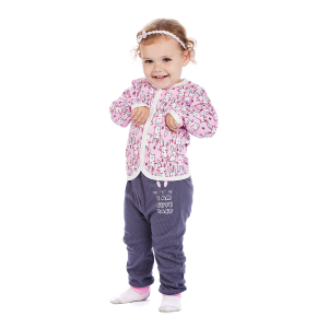 Кофточка Милые кролики цветная