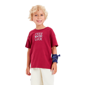 Футболка Оверсайз бордовая Футболка Оверсайз бордовая