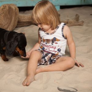 Пижама Боулинг майка и шорты