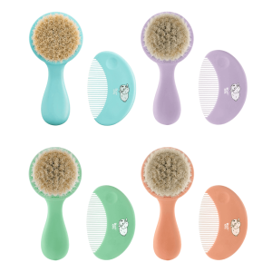 Мягкая расческа-щетка и гребешок ROXY-KIDS Ворс из овечьей шерсти