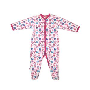 Комбинезон Love с застёжкой по всей длине ножек цветной