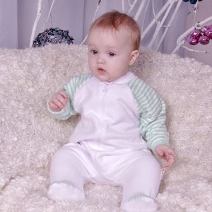 Комбинезон с капюшоном Полоски