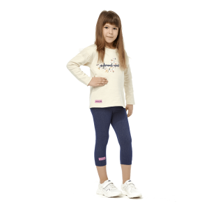 Лосины Мечты исполняются (капри) синие Лосины Мечты исполняются (капри) синие