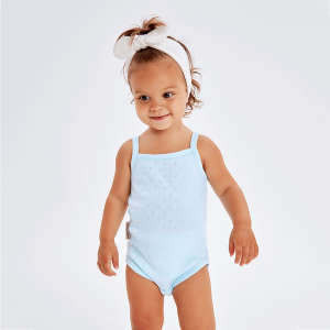 Боди майка Ажур голубая Боди майка Ажур голубая