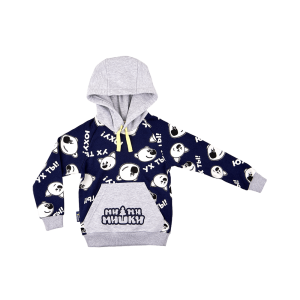 Толстовка МИ-МИ-МИШКИ© футер с рисунком