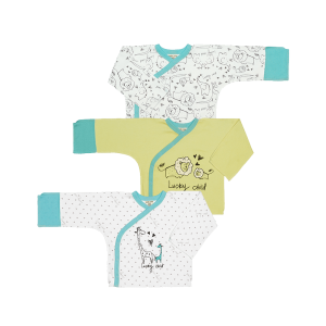 Комплект распашонок Зоопарк 3 шт. Комплект распашонок Зоопарк 3 шт.