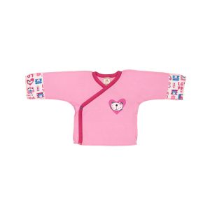 Распашонка Love розовая