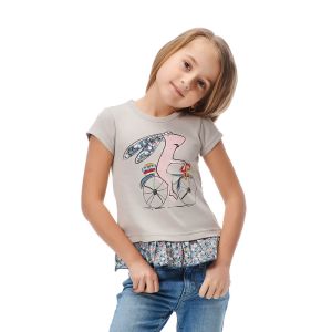 Футболка Заяц на велосипеде