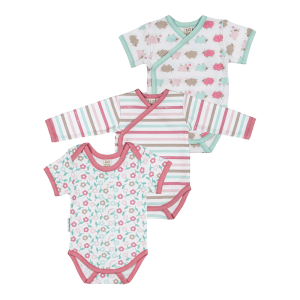 Комплект боди с коротким рукавом 3 штуки Комплект боди с коротким рукавом 3 штуки