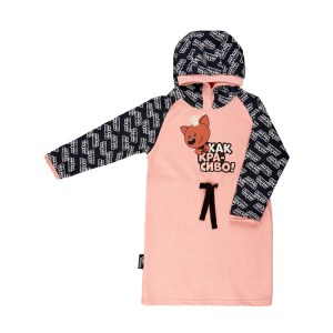 Платье МИ-МИ-МИШКИ© розовое