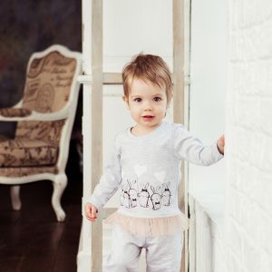 Кофта-лонгслив Любимая девочка