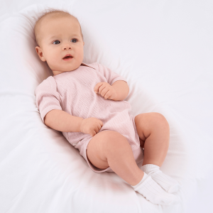 Комплект боди Ажур 3 шт. пудра