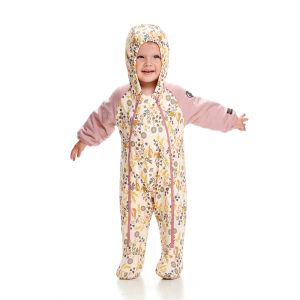 Комбинезон на синтепоне Осенний лес цветной