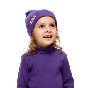 Шапка Кашкорсе фиолетовая