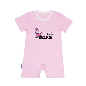 Полукомбинезон Селфи розовый