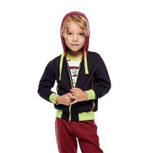 Куртка на молнии МИ-МИ-МИШКИ© серая