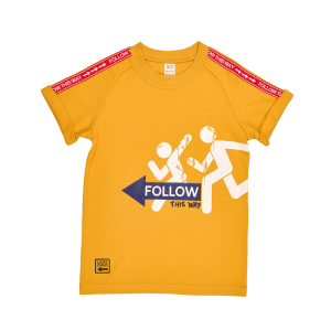 Футболка Трафик горчичная