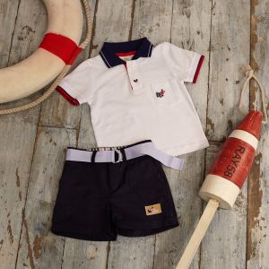 Шорты Поло синие