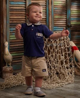 Шорты Поло бежевые