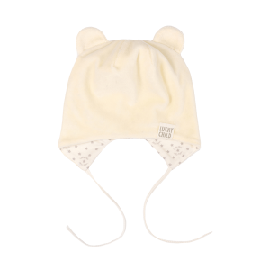 Шапка-мишка Велюр экрю Шапка-мишка Велюр экрю