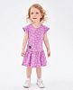 Фото 0 Комплект: платье и бандана Цветочки фиолетовый