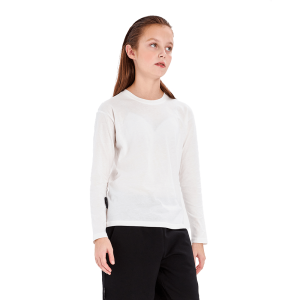 Лонгслив Мама знает как! молочный 7+